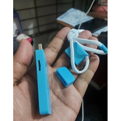 BD07 Mp3 Music Player USB Port - Blue BD07 Mp3 Music Player USB Port - Blue