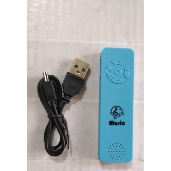 BD10 Mini Mp3 Music Player - Blue