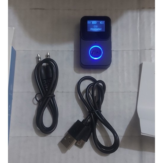 C33 Bluetooth Receiver LED Display With Mic MP3 Music TF Player