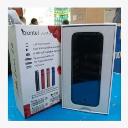 Bontel L2 Slim Phone Dual Sim Keypad Touch Free Silicon Cover With Official Warranty