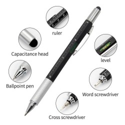 6 in 1 Multifunction Tool Pen 