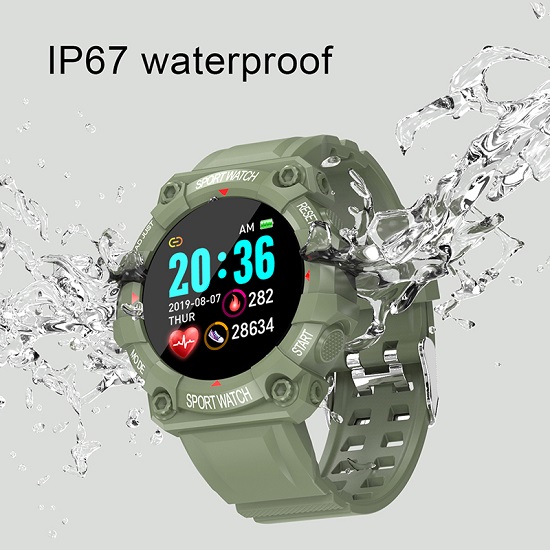 FD68 Smart Fitness Tracker Waterproof Sport Smart Band 
