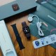 Fk99 Smart watch Dual Belt Full Display Water Proof Calling Option Custom Picture  - Black