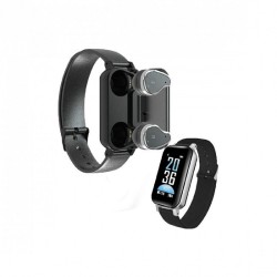 T89 Smart Watch TWS Bluetooth Headphone Fitness Tracker