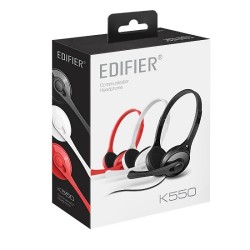 Edifier K550 Single Plug Headphone - Black