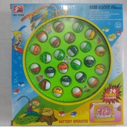 Fishing Game Kids Toy 24 Fishes 4 Players