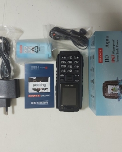 Rangs J10 Aqua 6500mAh Power Bank Mobile Phone Dual SIM 