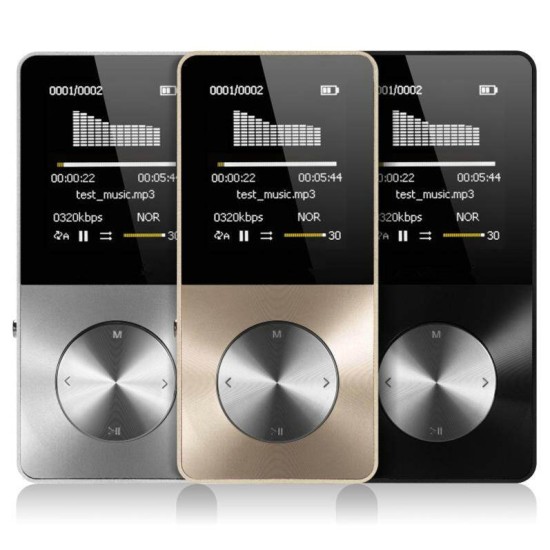 T01 Mp3 Mp4 Player 16GB Build in Memory  With Metal Body