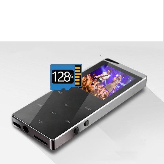 T03 Mp3 Mp4 Player 16GB Build in Memory Bluetooth Metal Body Button Touch