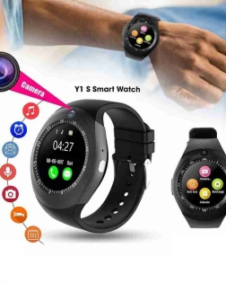 Y1S Smart Mobile Watch Touch Round Display Call Sms Camera Bluetooth