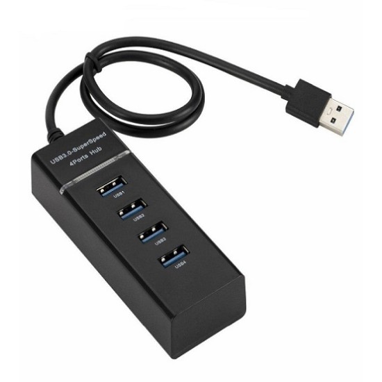 4 USB Hub Multi HUB Splitter Expansion