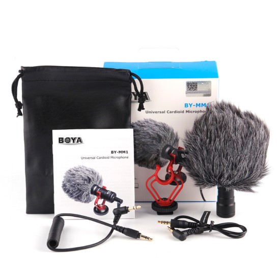 Boya BY MM1 Cardioid Microphone - ( Master Copy )