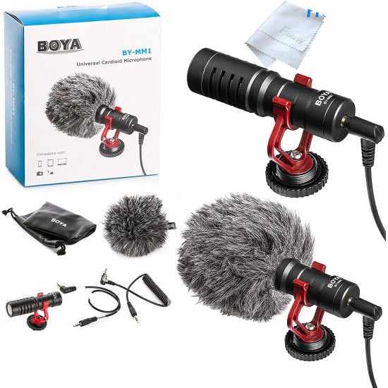 Boya BY MM1 Cardioid Microphone - ( Master Copy )