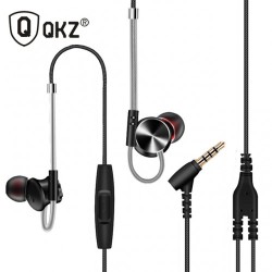 QKZ DM10 Head Phone In Ear Earphones Dual Driver Extra Bass Turbo Wide Sound