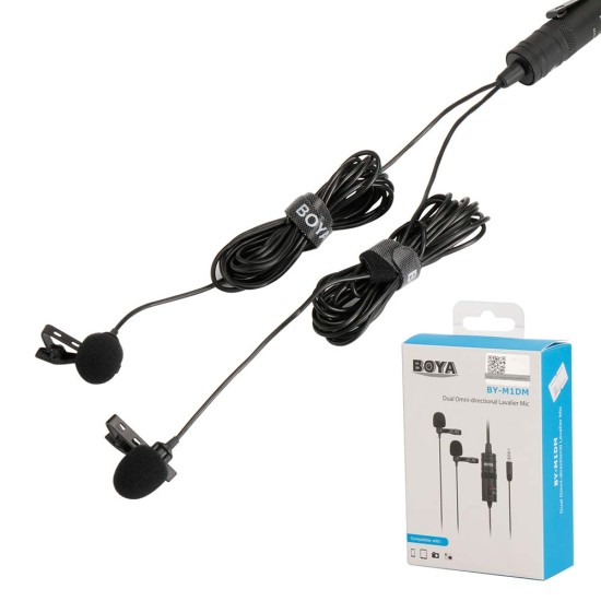 Boya BY-M1DM Dual Microphone - Master Copy