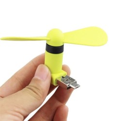 Mini OTG Fan 2 in 1 For Android Phone