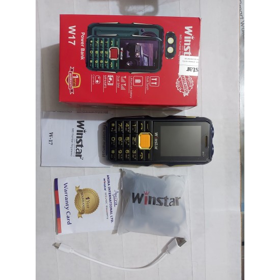 Winstar W17 Power Bank Phone 7000mAh Dual Sim With Warranty