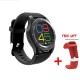 G8 Smart Watch Direct Call Option Bluetooth Call Touch Display Dual Belt - Black
