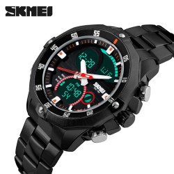 SKMEI 1146 Metal Wrist Man Watch Waterproof