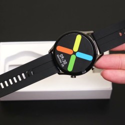 Xiaomi IMILAB W12 Smart Watch Waterproof 30days Battery Dual Strap 