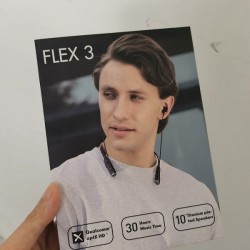 Wavefun Flex 3 Neckband Bluetooth Headphones 30 Hour Charge