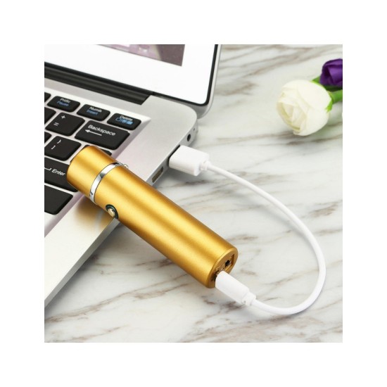 USB Rechargeable Double ARC Touch Lighter Metal Body