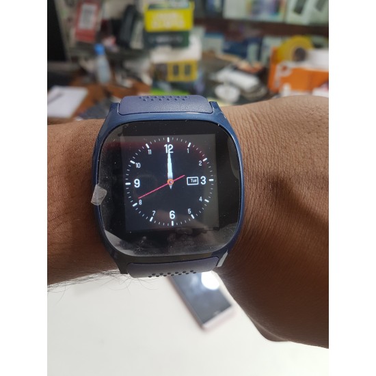 T8 Smart Watch Full Touch Display Sim Supported Camera Call And SMS Mobile Watch