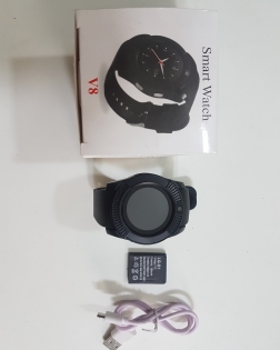 V8 Smart Mobile Watch Full Touch Display Single Sim with Camera Direct Sim Call SMS Bluetooth Watch