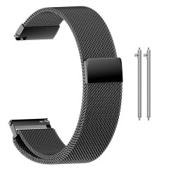 Metal Magnetic Wrist Watch Strap 20mm Replacement