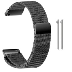 Metal Magnetic Wrist Watch Strap 20mm Replacement