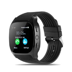 T8 Smart Watch Full Touch Display Sim Supported Camera Call And SMS Mobile Watch