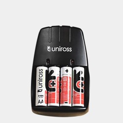 Uniross Battery Charger AA .AAA With 9V Charger Compact 9V