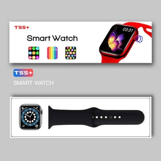 T55 Plus Smart watch Series 6 Water-reset Crown Button Working Calling Option
