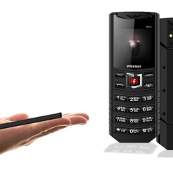 Winmax MH2 Super Slim Card Phone with Warranty Dual Sim Auto Call Records 