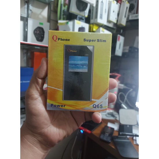 Qphone Q65 Card Phone Dual Sim With Warranty