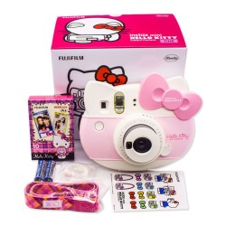 Fujiflim Hello Kitty Mini instant Camera 10 Sheet Kitty Films Stickers