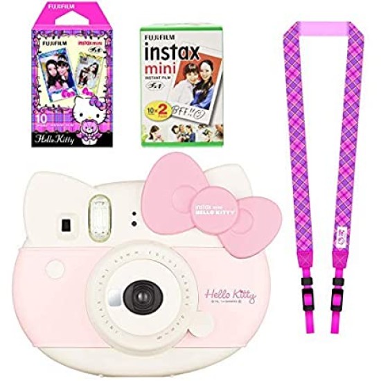 Fujiflim Hello Kitty Mini instant Camera 10 Sheet Kitty Films Stickers