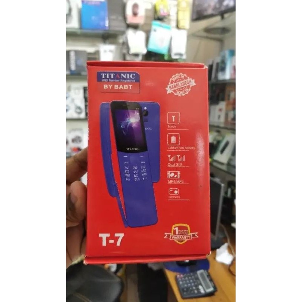 Buy Authentic Titanic T7 Banana Mobile Phone Price in Bangladesh AR