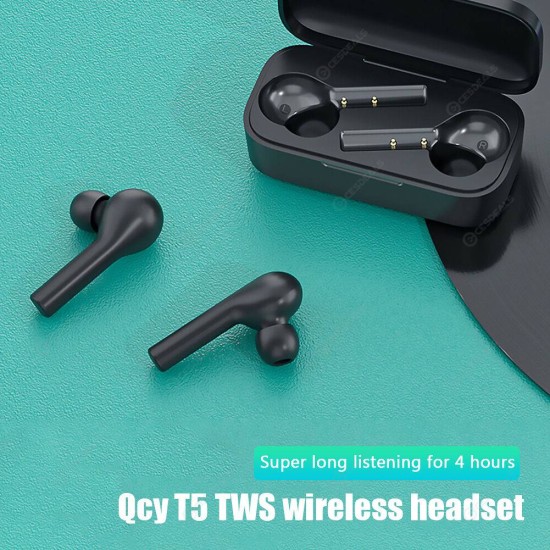 QCY T5 TWS Dual Bluetooth Headphone 5.0 Earbuds