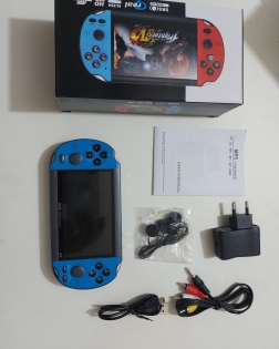 X7 Game Player 1000+ Games 5 inch 8G LCD Screen 8G Built-in Battery Retro Video Handheld Game Console for Child gamepad