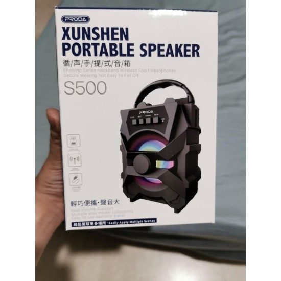 PRODA S500 Portable Bluetooth Wireless Speaker