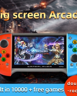 X19 Plus Game Player Handheld Game Console 5.1 Inch Large Screen 1000 Classic Games