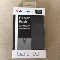 Verbatim 10400mAh Power Bank Dual Output