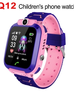 Q12 Kids GPS Smart watch Touch Sim Supported