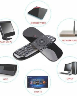 W1 Air Mouse For Smart TV With Keypad