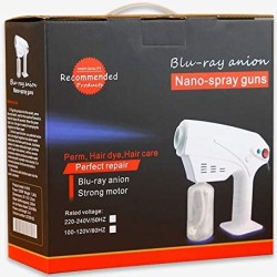 Professional Blue LED light Sterilizer Electric Hair Nano Spray