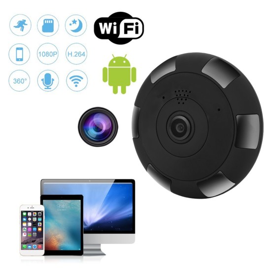 Panoramic V380  Wifi Camera Night Vision 360 Degree 