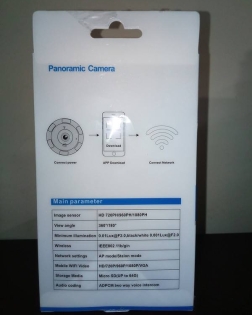 Panoramic V380 Wifi Camera Night Vision 360 Degree 