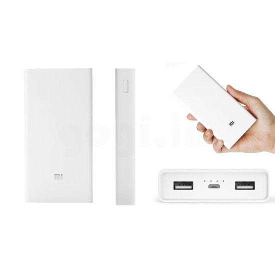 Xiaomi Mi 20000mAh Power Bank Quick Charge 3.0 Xiaomi Mi 20000mAh Power Bank Quick Charge 3.0