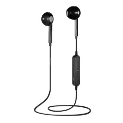 S6 Bluetooth V4.0 Headset Wireless Headphone - BLACK